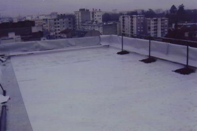 Etanchéité de terrasse, finition dalles sur plots