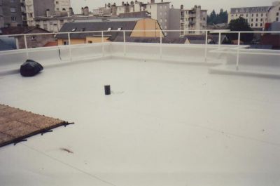 Etanchéité de terrasse, finition dalles sur plots